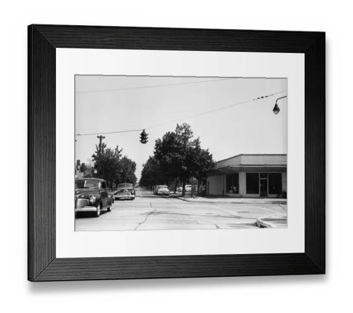 Framed Print : Urban street Framed Print : Urban street