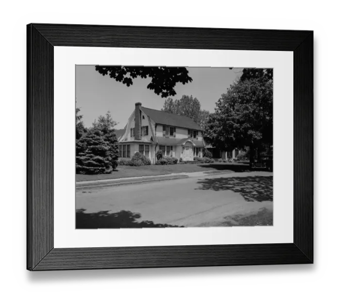 Framed Print : Suburban house exterior Framed Print : Suburban house exterior