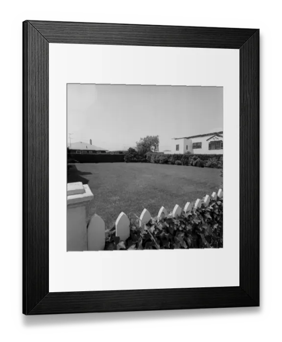 Framed Print : Back yard Framed Print : Back yard