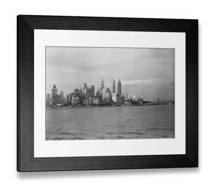 Framed Print : City skyline Framed Print : City skyline