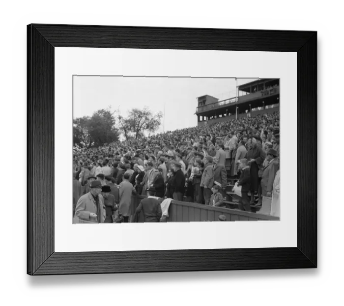 Framed Print : Crowds in bleachers Framed Print : Crowds in bleachers