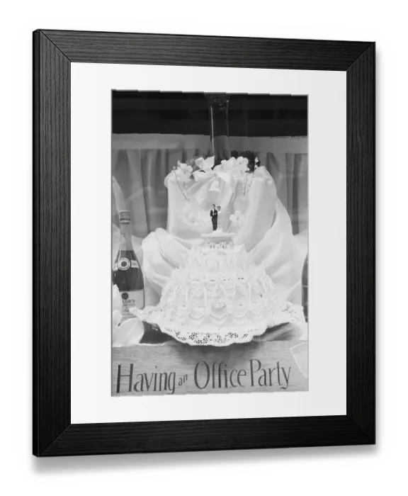 Framed Print : Wedding cake in shop window Framed Print : Wedding cake in shop window