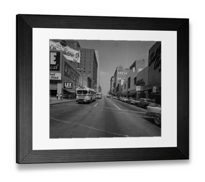 Framed Print : City street Framed Print : City street