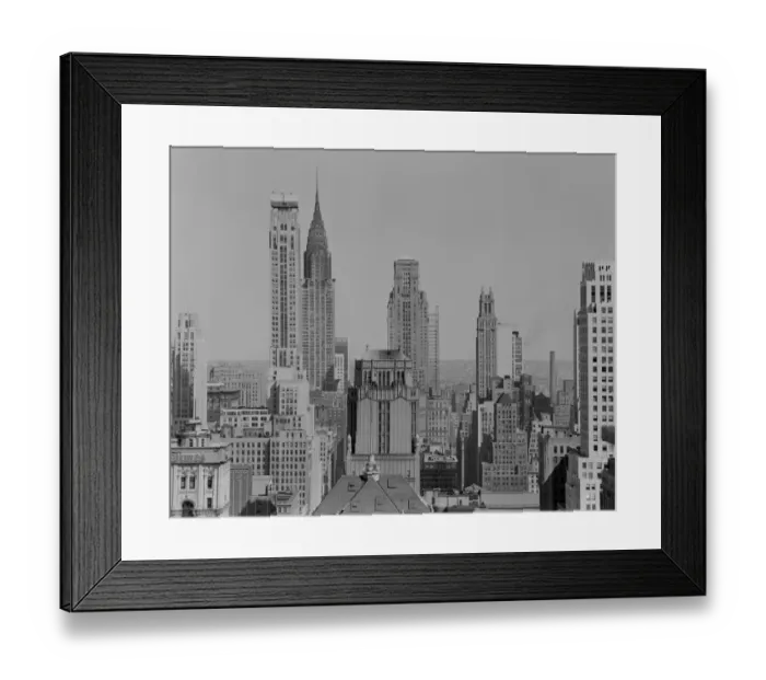 Framed Print : USA, New York State, New York City skyline Framed Print : USA, New York State, New York City skyline