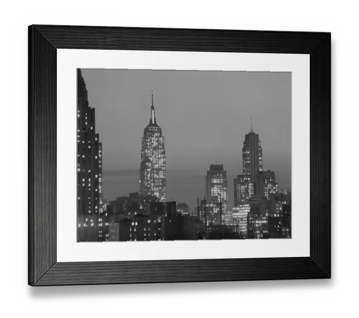 Framed Print : USA, New York City, Manhattan skyline Framed Print : USA, New York City, Manhattan skyline