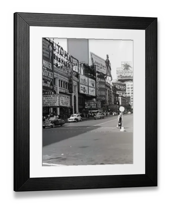 Framed Print : Urban scene in USA Framed Print : Urban scene in USA