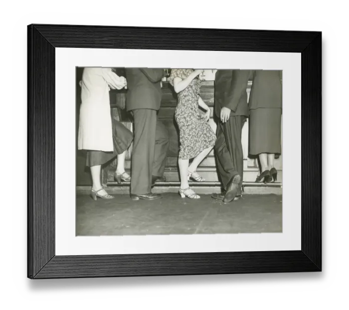 Framed Print : People standing at bar, low section Framed Print : People standing at bar, low section