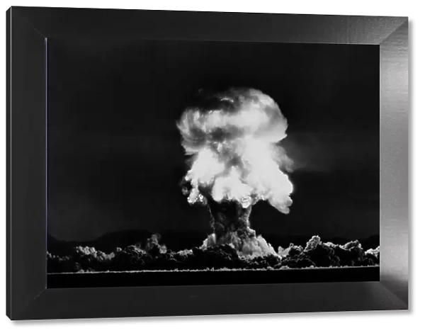 Nuclear Bomb Explosion, Nevada Test, 23rd July 1957