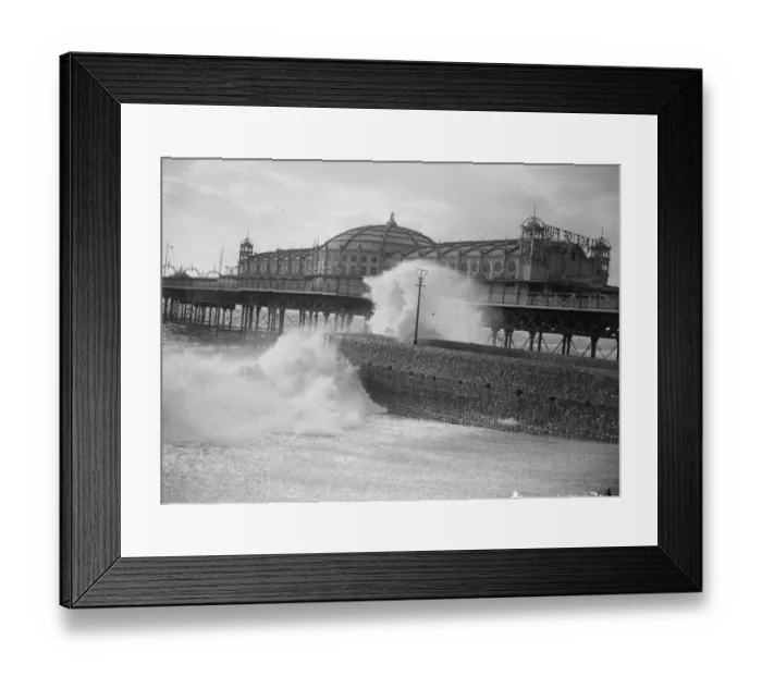 Framed Print : Winter Seas Framed Print : Winter Seas