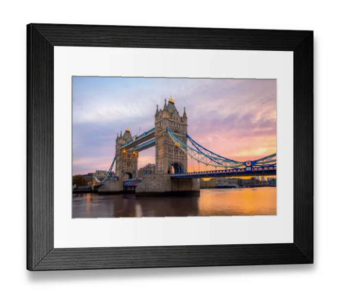 Framed Print : Sunrise, Tower Bridge, River Thames, London Framed Print : Sunrise, Tower Bridge, River Thames, London