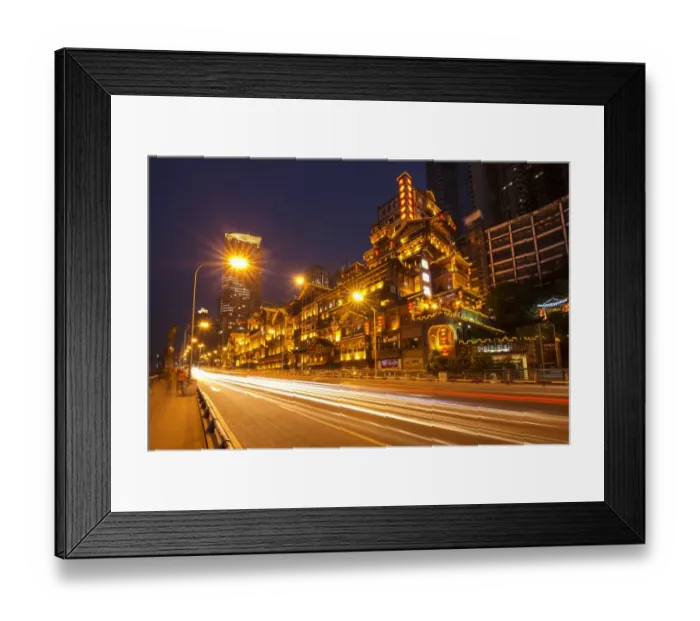 Framed Print : Beautiful Chongqing City Framed Print : Beautiful Chongqing City