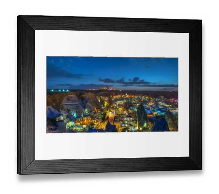 Framed Print : Ancient town and a castle of Uchisar Framed Print : Ancient town and a castle of Uchisar