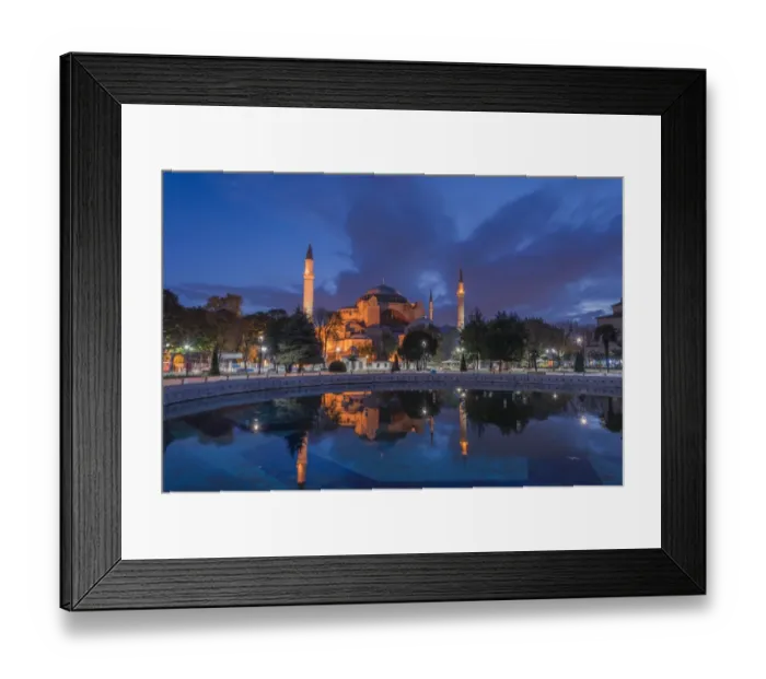 Framed Print : Hagia Sophia in Istanbul, Turkey Framed Print : Hagia Sophia in Istanbul, Turkey