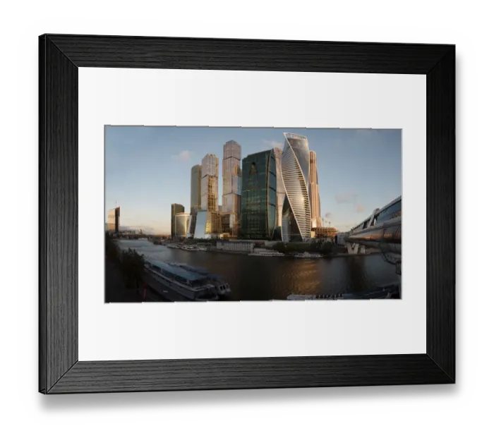 Framed Print : international business center