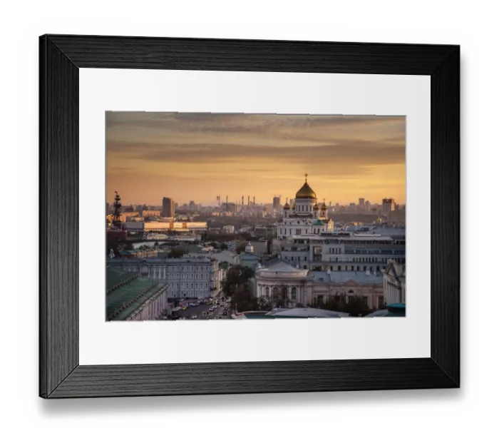 Framed Print : Moscow city Framed Print : Moscow city
