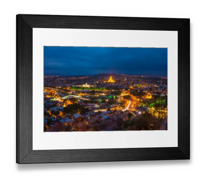 Framed Print : Tbilisi city
