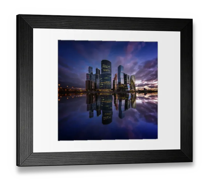 Framed Print : Moscow International Business Center Framed Print : Moscow International Business Center