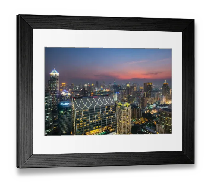 Framed Print : Bangkok cityscape Framed Print : Bangkok cityscape