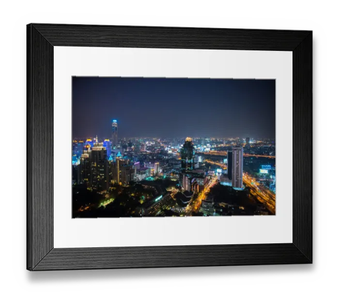 Framed Print : Bangkok cityscape Framed Print : Bangkok cityscape