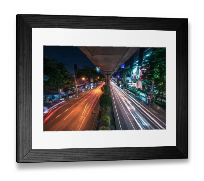 Framed Print : Traffic light in bangkok Framed Print : Traffic light in bangkok