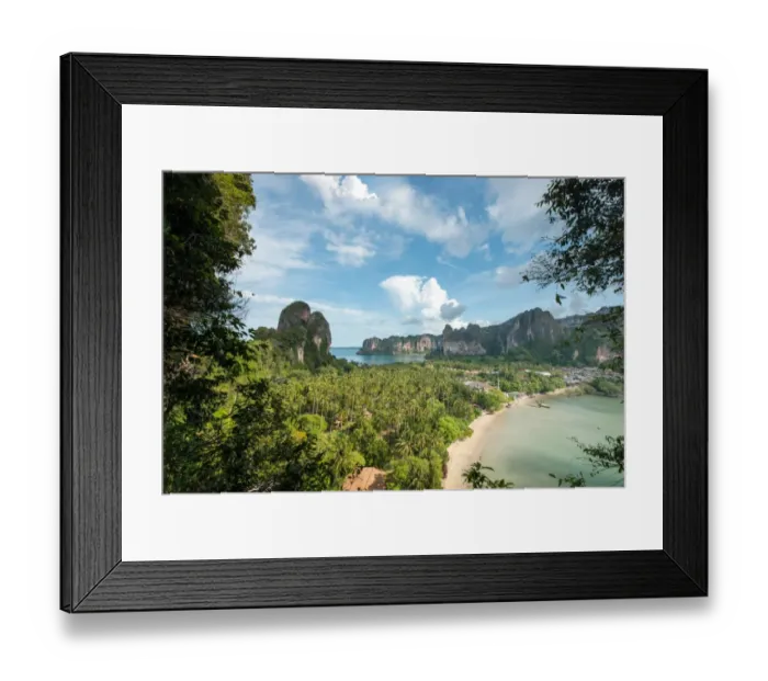 Framed Print : Railay beach Framed Print : Railay beach