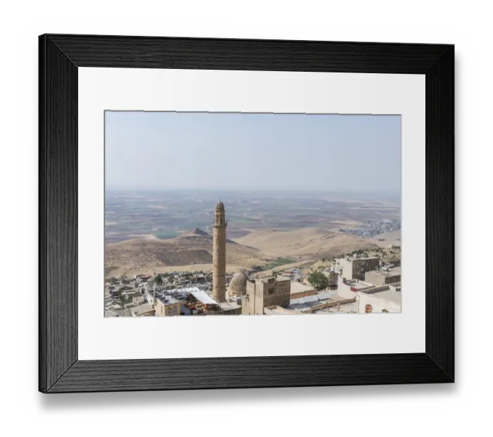 Framed Print : Mardin, a city in south Turkey on a rocky hill near the Tigris River Framed Print : Mardin, a city in south Turkey on a rocky hill near the Tigris River