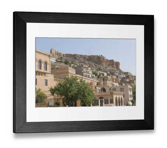 Framed Print : Mardin, a city in south Turkey on a rocky hill near the Tigris River Framed Print : Mardin, a city in south Turkey on a rocky hill near the Tigris River