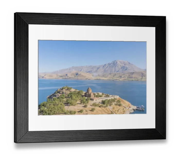 Framed Print : The Armenian Cathedral Church of the Holy Cross in Akdamar Island in Van Lake, Turkey Framed Print : The Armenian Cathedral Church of the Holy Cross in Akdamar Island in Van Lake, Turkey