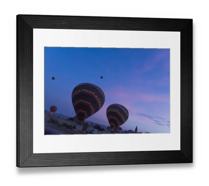 Framed Print : Hot air balloons in cappadocia Framed Print : Hot air balloons in cappadocia