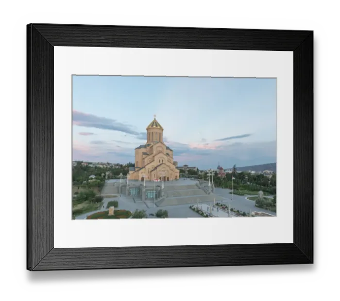 Framed Print : The Sameba cathedral Tbilisi Framed Print : The Sameba cathedral Tbilisi