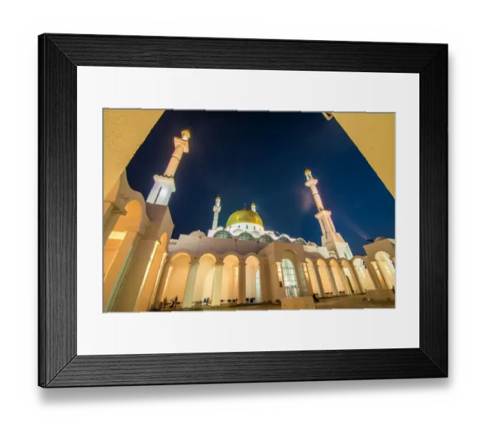 Framed Print : Nur Astana Mosque, Astana, Kazakhstan Framed Print : Nur Astana Mosque, Astana, Kazakhstan