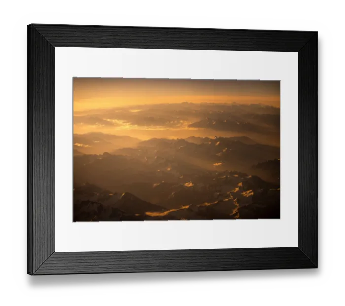 Framed Print : Morning Himalayas Framed Print : Morning Himalayas