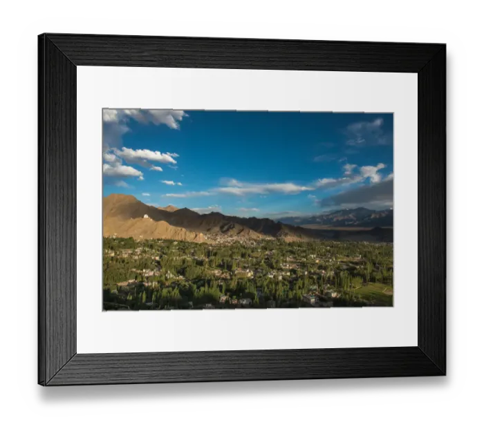 Framed Print : View of Leh city Framed Print : View of Leh city