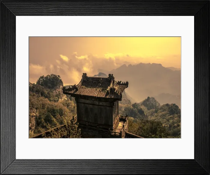 Framed Print : Wudang Shan Framed Print : Wudang Shan
