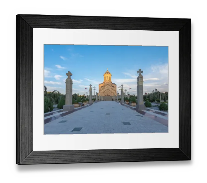Framed Print : The Sameba cathedral Tbilisi Framed Print : The Sameba cathedral Tbilisi
