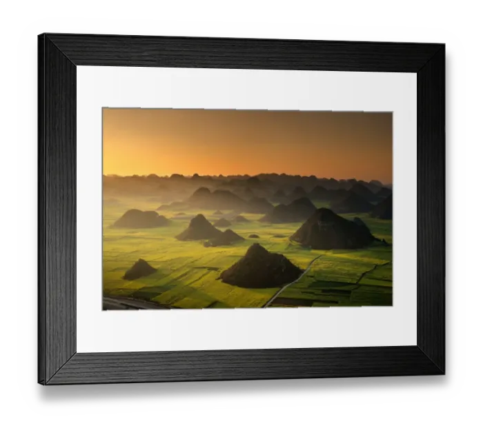 Framed Print : Moring Luoping