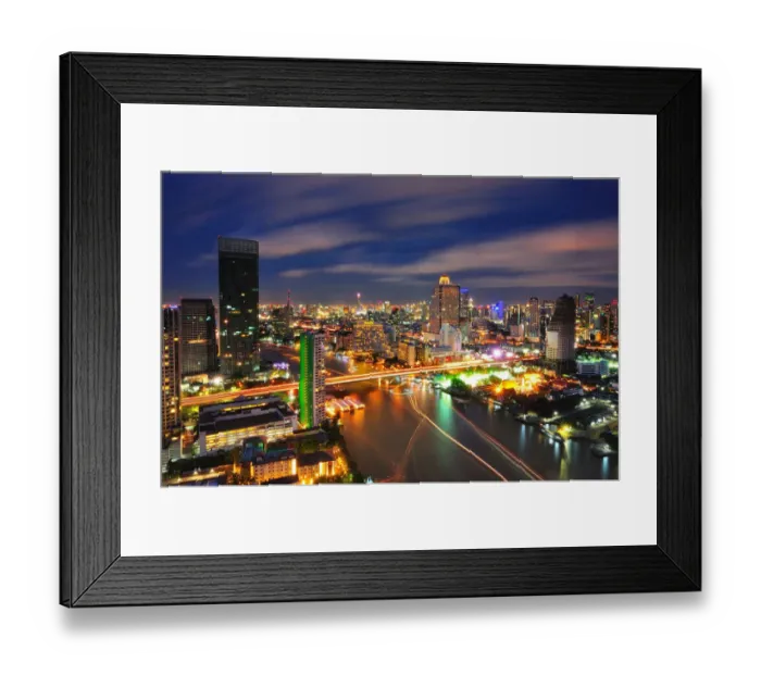 Framed Print : Bangkok city Framed Print : Bangkok city