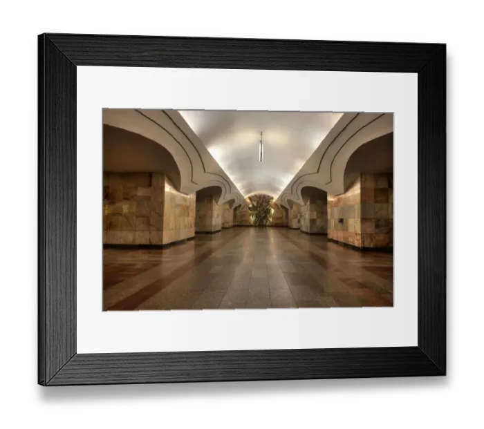 Framed Print : Shosse Entuziastov station Framed Print : Shosse Entuziastov station