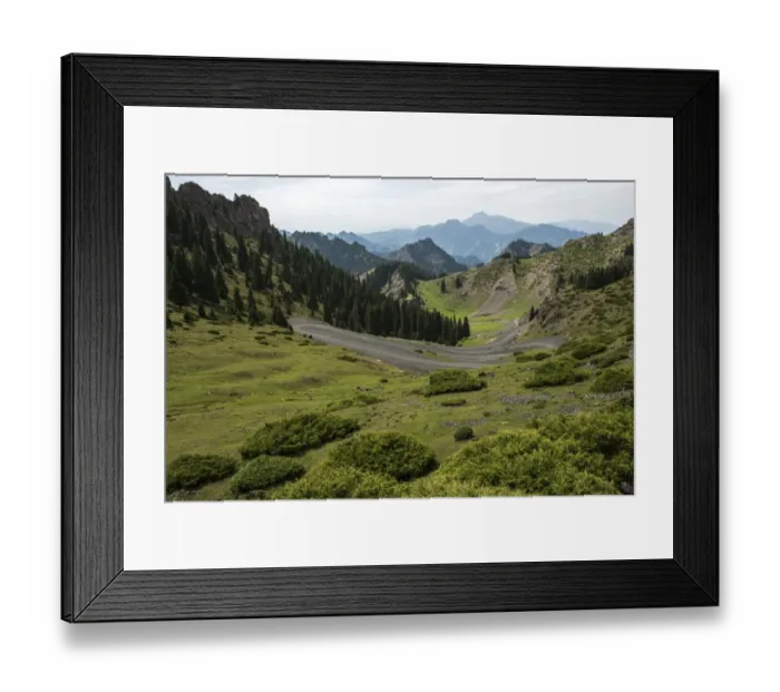 Framed Print : Xinjiang Tianshan