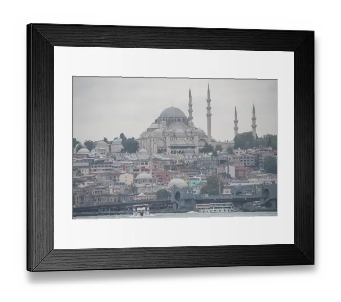 Framed Print : Istanbul the capital of Turkey Framed Print : Istanbul the capital of Turkey