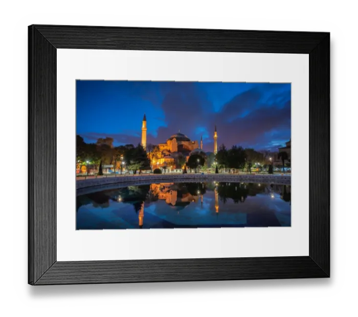 Framed Print : Hagia Sophia in Istanbul Framed Print : Hagia Sophia in Istanbul