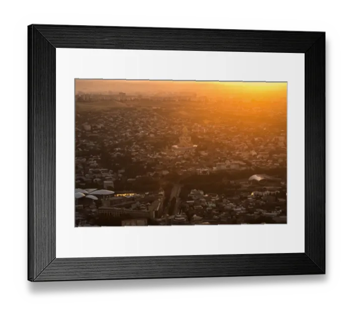 Framed Print : Sameba church in tbilisi city Framed Print : Sameba church in tbilisi city