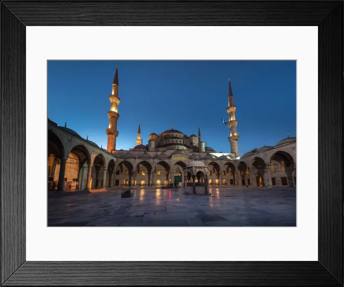 Framed Print : Blue Mosque at Night Framed Print : Blue Mosque at Night