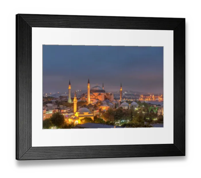 Framed Print : Hagia Sophia Framed Print : Hagia Sophia