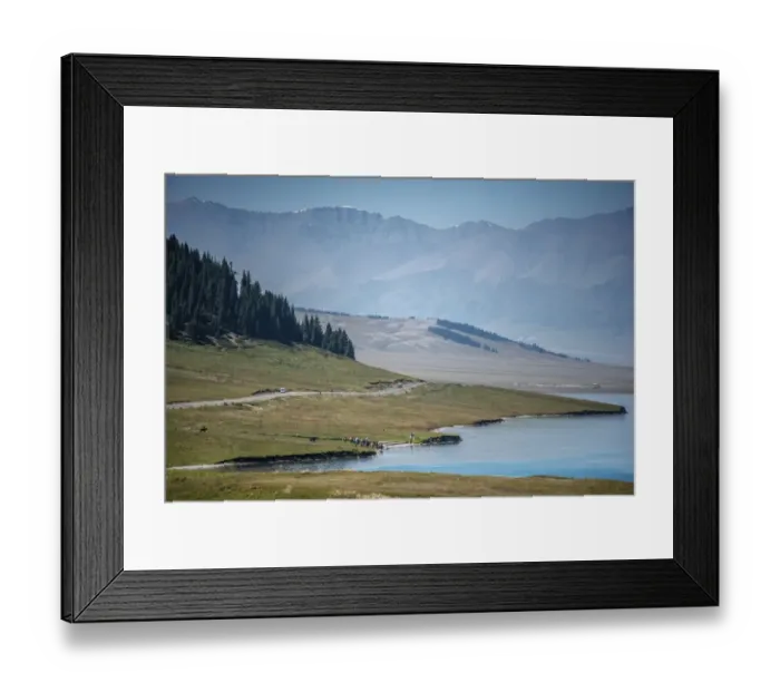 Framed Print : Sayram lake Framed Print : Sayram lake