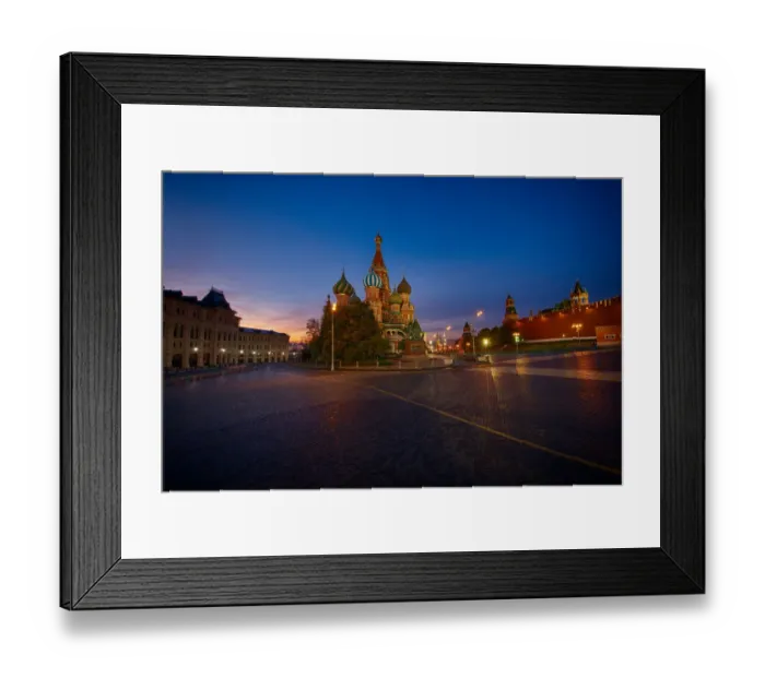Framed Print : Moscow Russia, Red square, view of St. Basil s Framed Print : Moscow Russia, Red square, view of St. Basil s