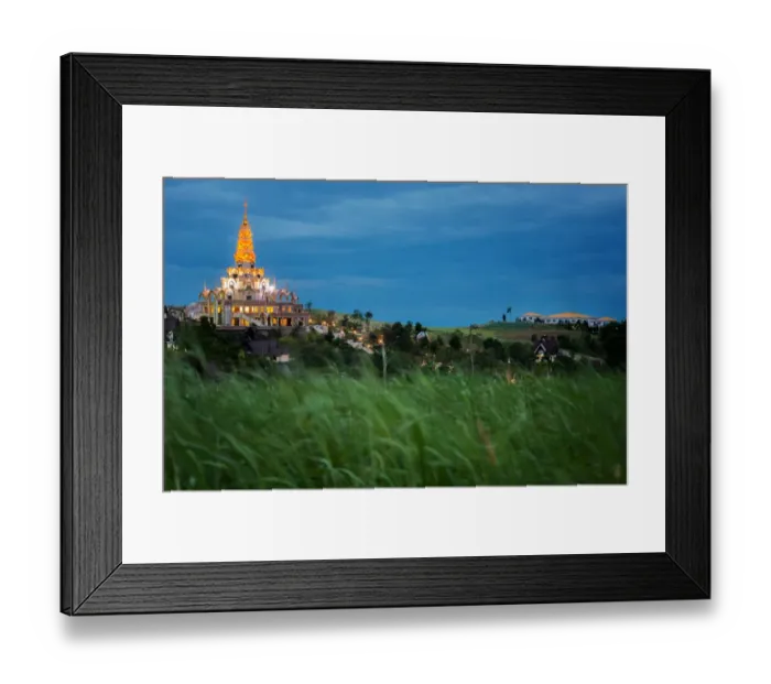 Framed Print : Phasornkaew Temple Framed Print : Phasornkaew Temple