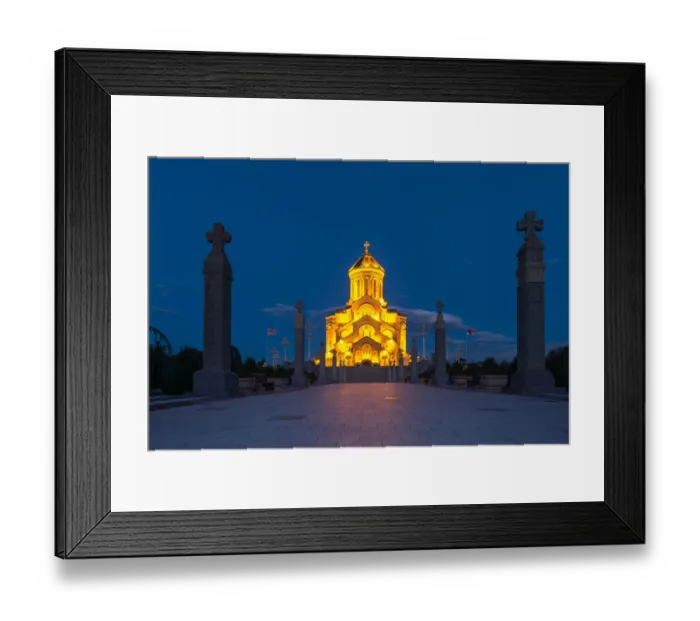 Framed Print : The Holy Trinity Cathedral of Tbilisi Framed Print : The Holy Trinity Cathedral of Tbilisi