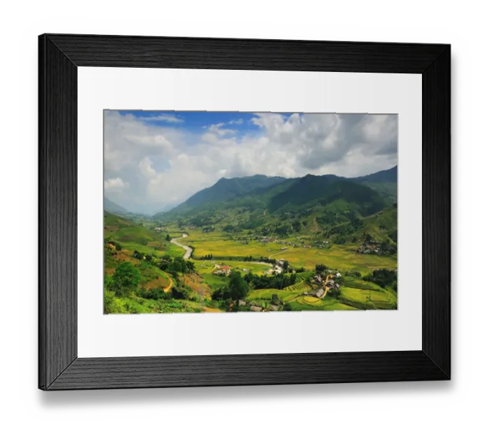 Framed Print : Sapa Framed Print : Sapa