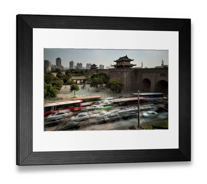 Framed Print : Xian city wall Framed Print : Xian city wall